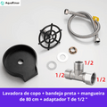 AquaRinse - O Lavador Automático de Copos que Transforma sua Rotina